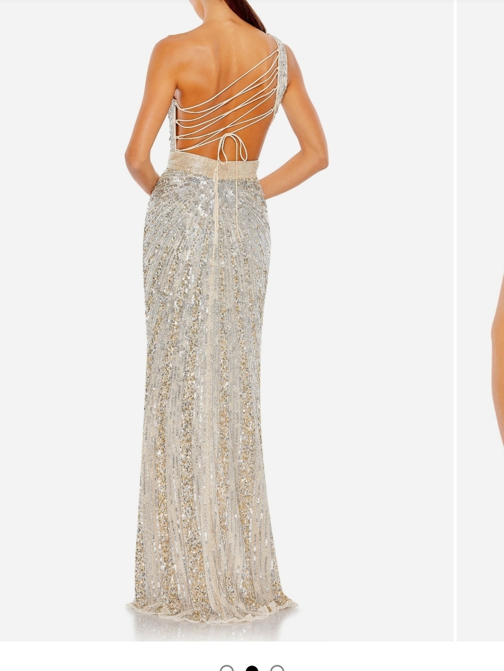Mac Duggal sequin gown dress - Picture 4 of 11